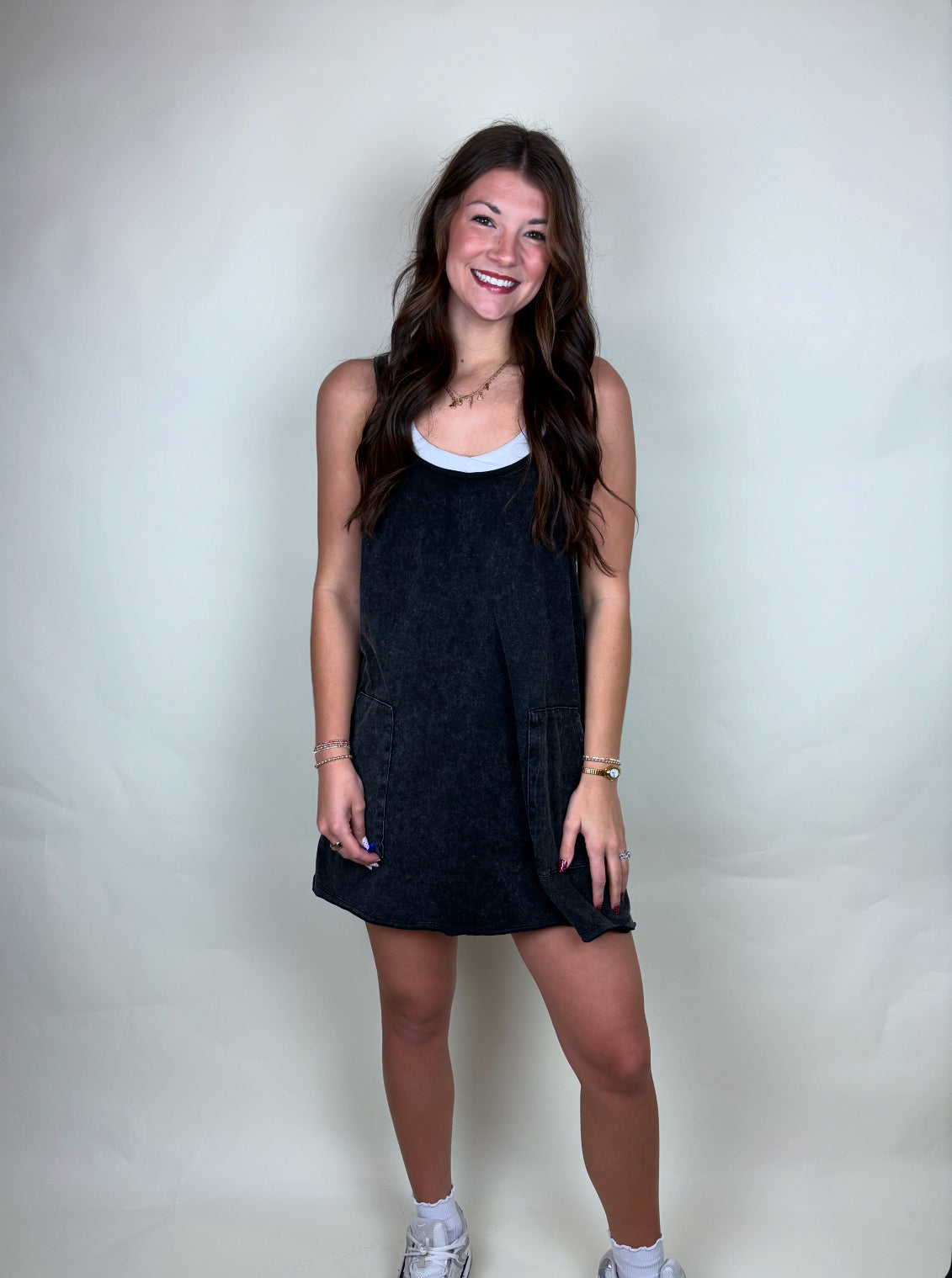 On The Go Romper Dress