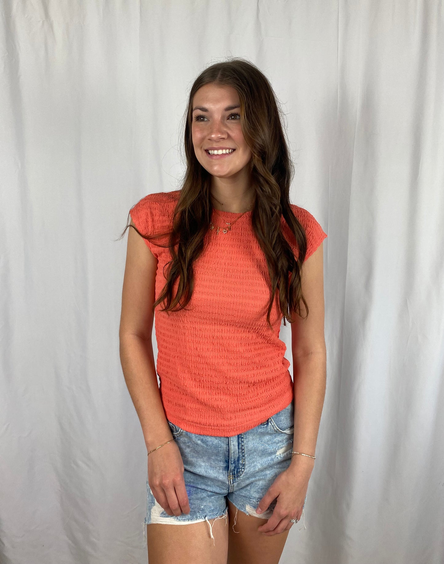All About You Textured Knit Top