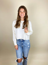 Load image into Gallery viewer, Cropped Long Sleeve Tee