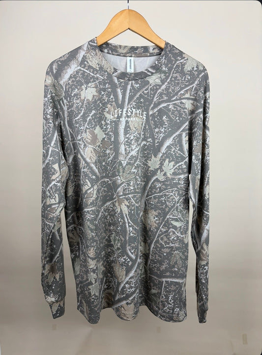 Lifestyle Deadwood Camo Long Sleeve Tee