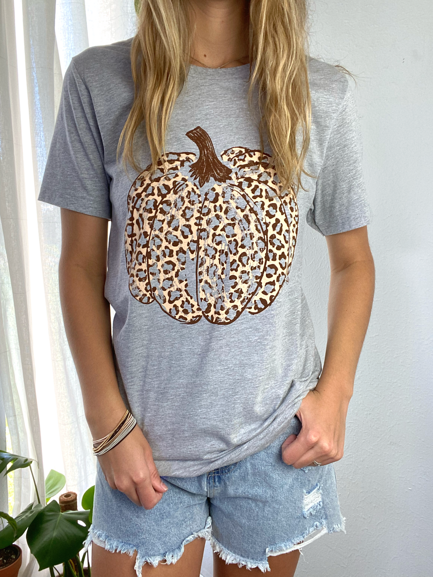 Leopard Pumpkin Tee