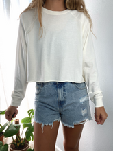 Load image into Gallery viewer, Cropped Long Sleeve Tee
