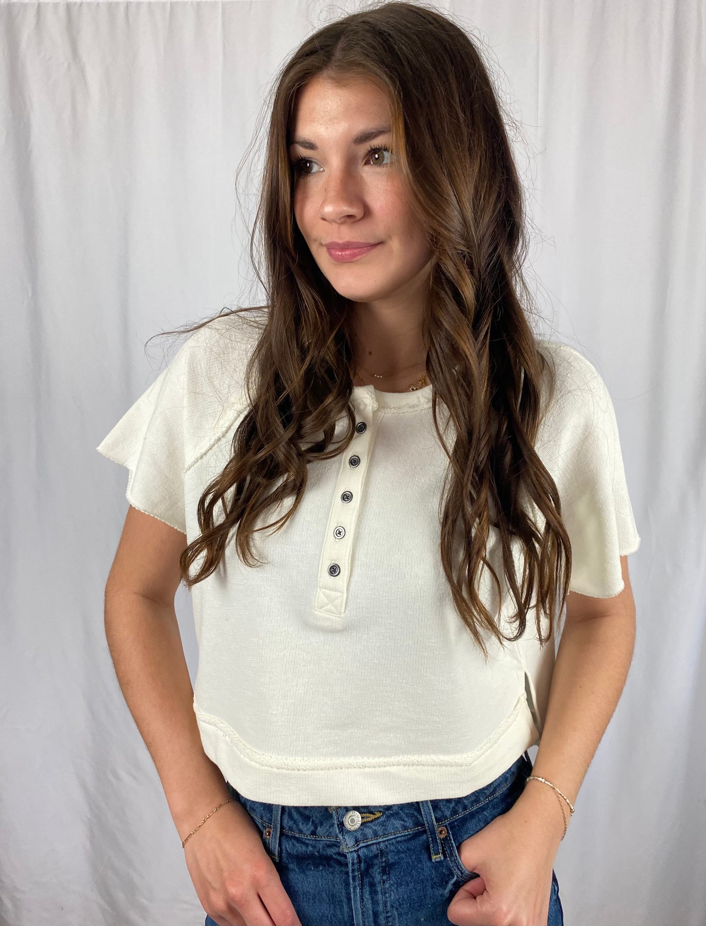 Casual Cutie Whipped Cream Top