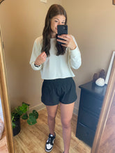 Load image into Gallery viewer, Black High-Waisted Shorts
