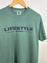 Load image into Gallery viewer, Lifestyle Apparel Black Logo T-shirt
