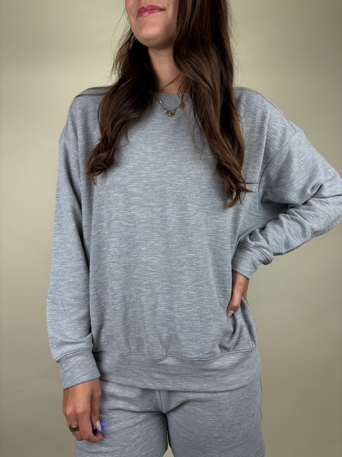 Cozy Up Shorts Set