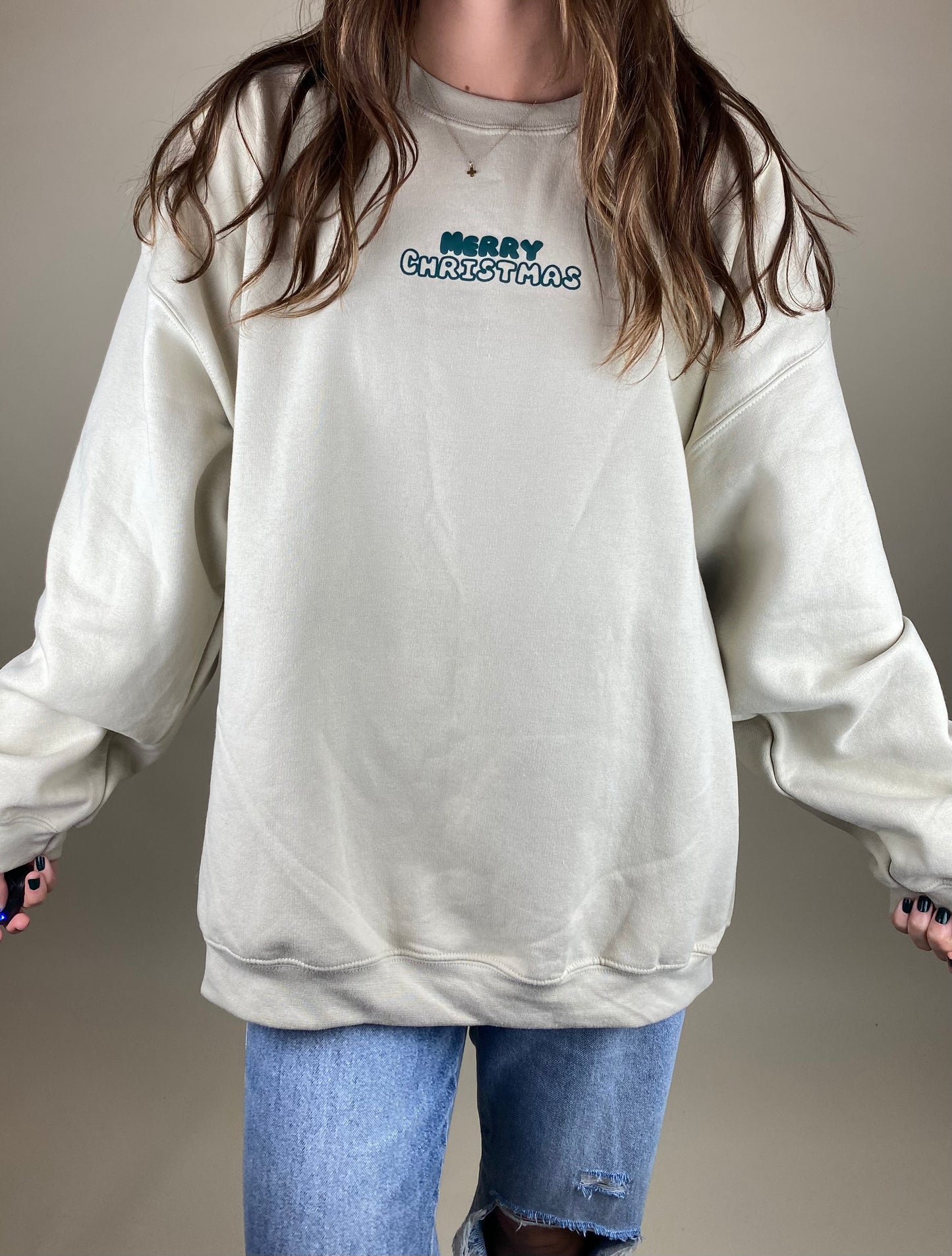 'Merry Christmas' Sweatshirt [case pack]
