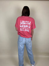 Load image into Gallery viewer, Lifestyle Clothing Co. Tee ~ pink
