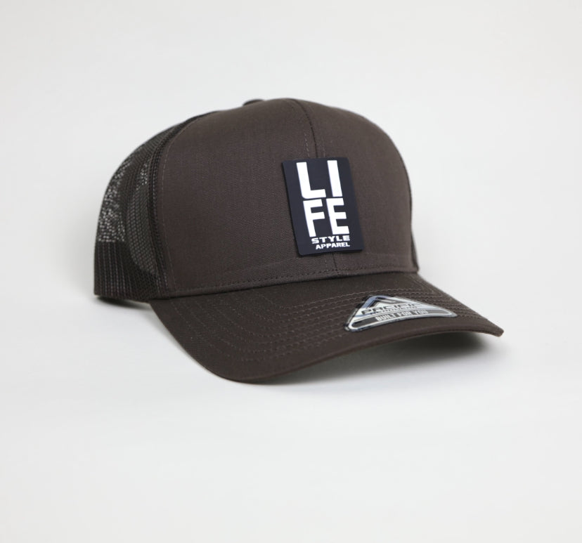 Chocolate Lifestyle Hat - PVC Patch