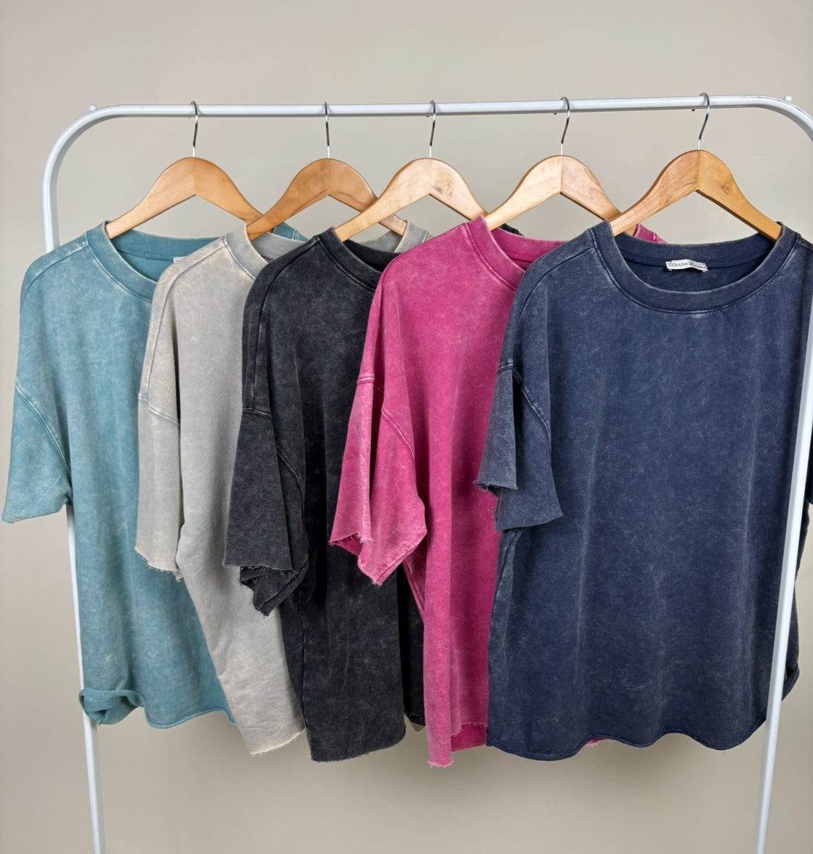 Anytime French Terry Oversized Tee