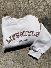 Load image into Gallery viewer, Lifestyle Est. 2022 sweatshirt ~ neutral
