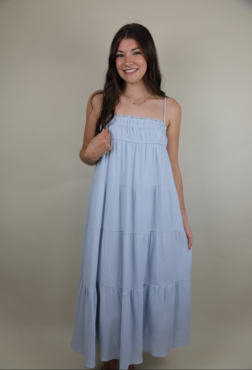 Pure & Sweet Light Blue Maxi
