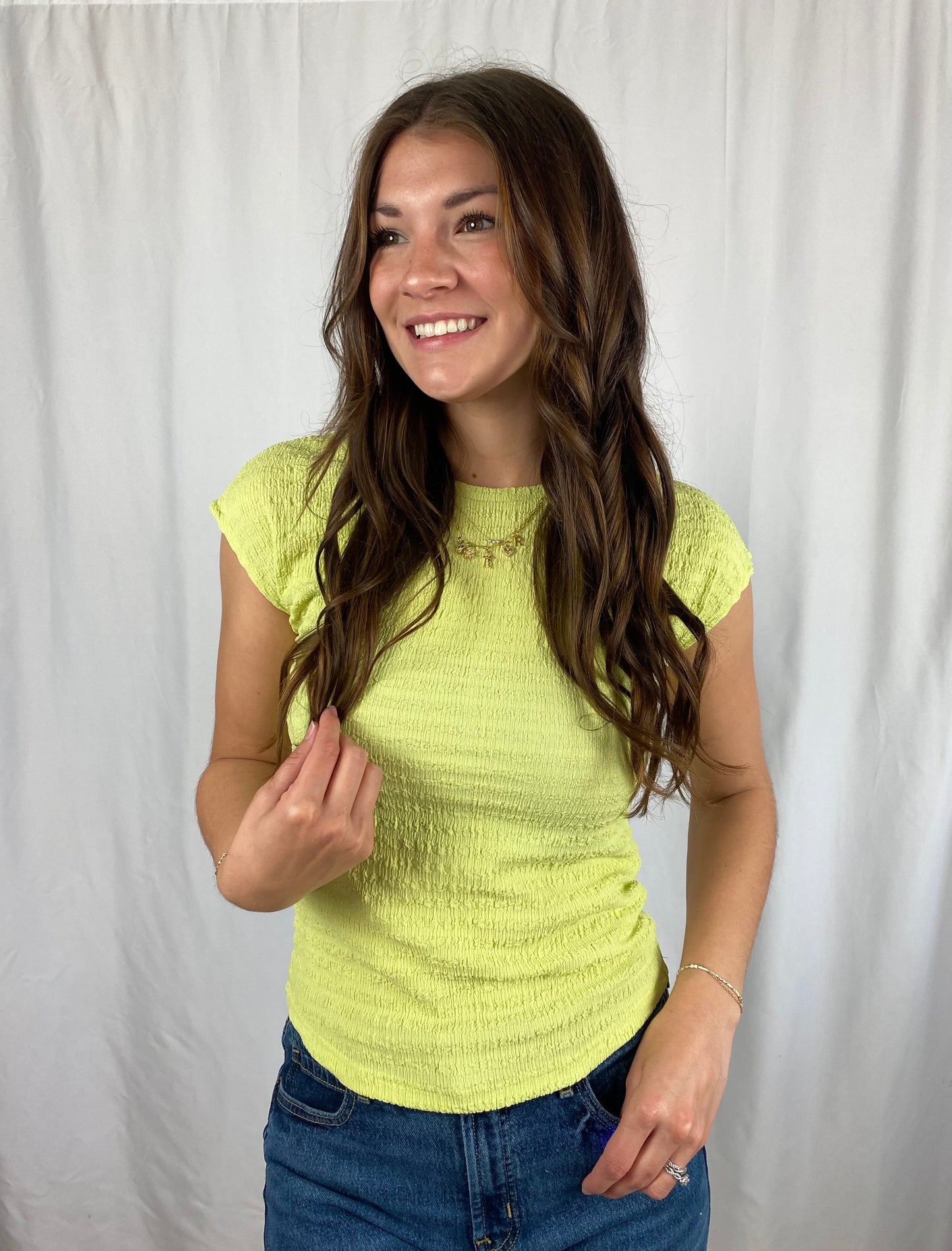 All About You Textured Knit Top