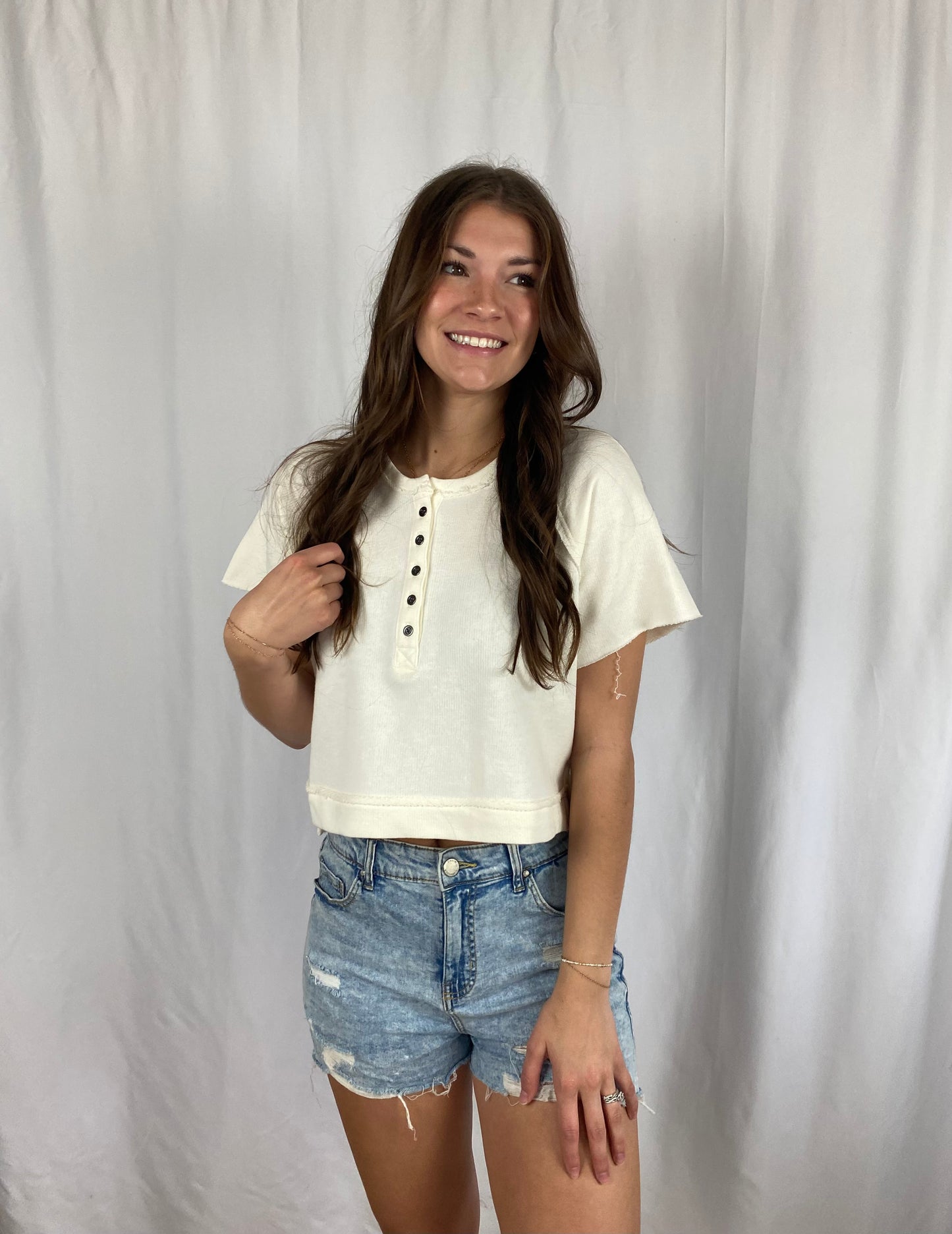 Casual Cutie Whipped Cream Top