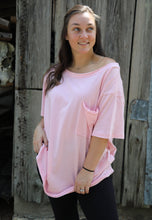 Load image into Gallery viewer, Always Comfy Oversized Top ~ light pink
