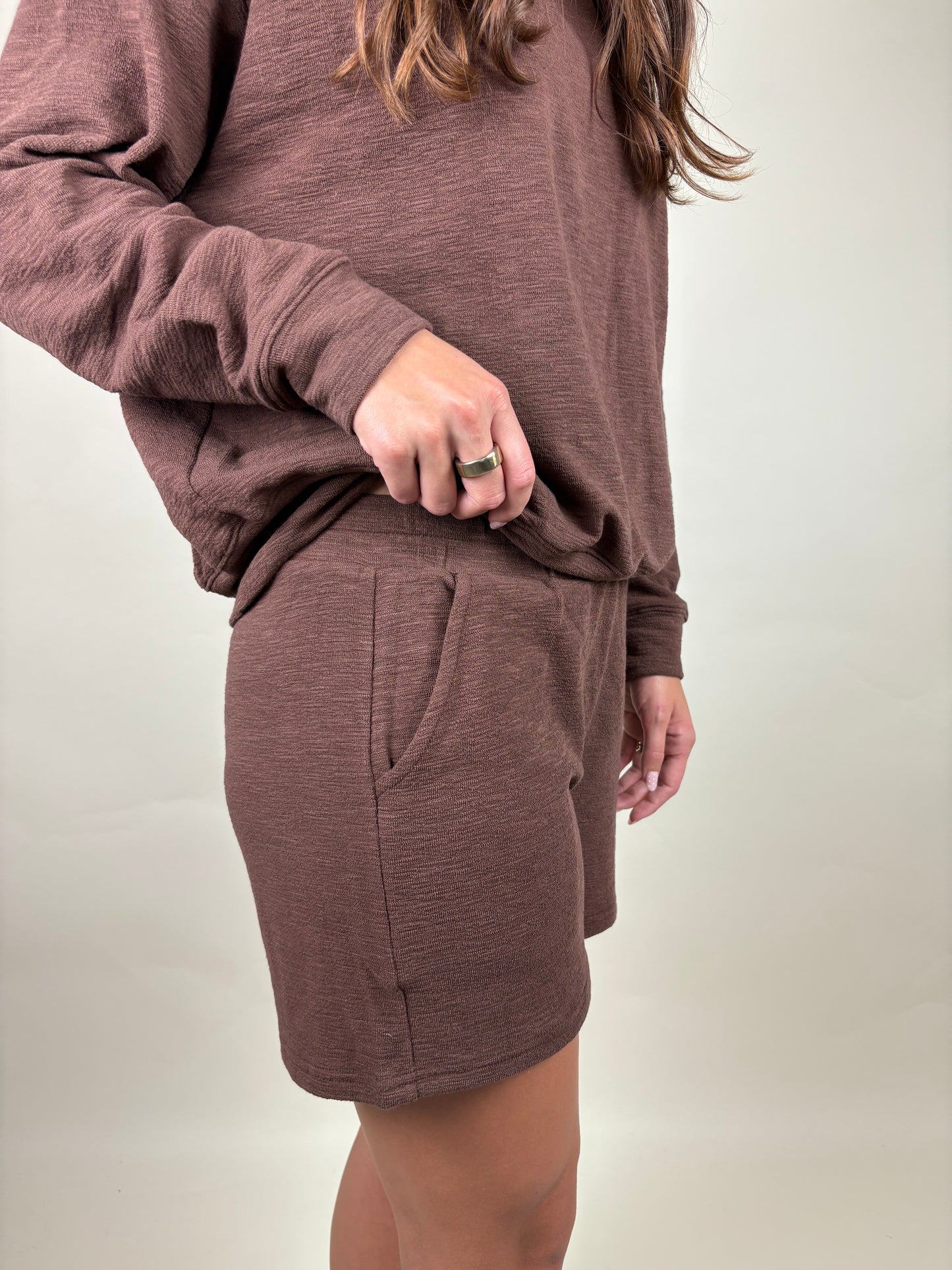 Cozy Up Shorts Set