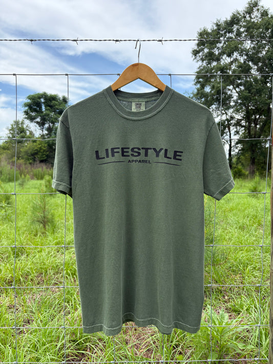 Lifestyle Apparel Black Logo T-shirt