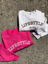 Load image into Gallery viewer, Lifestyle est. 2022 sweatshirt
