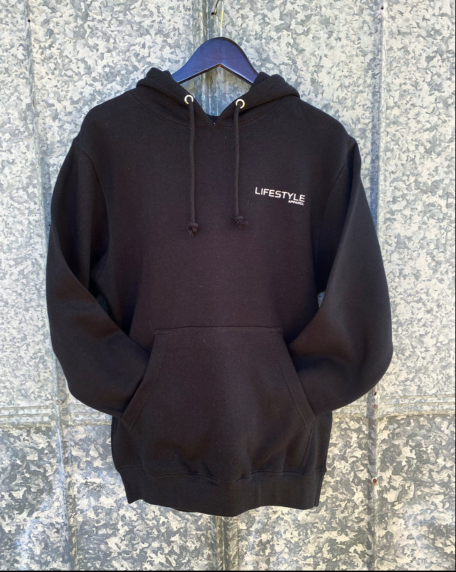 Black Lifestyle Apparel Heavyweight Hoodie