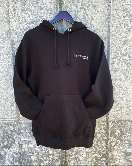 Black Lifestyle Apparel Heavyweight Hoodie