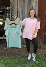 Load image into Gallery viewer, Always Comfy Oversized Top ~ sage
