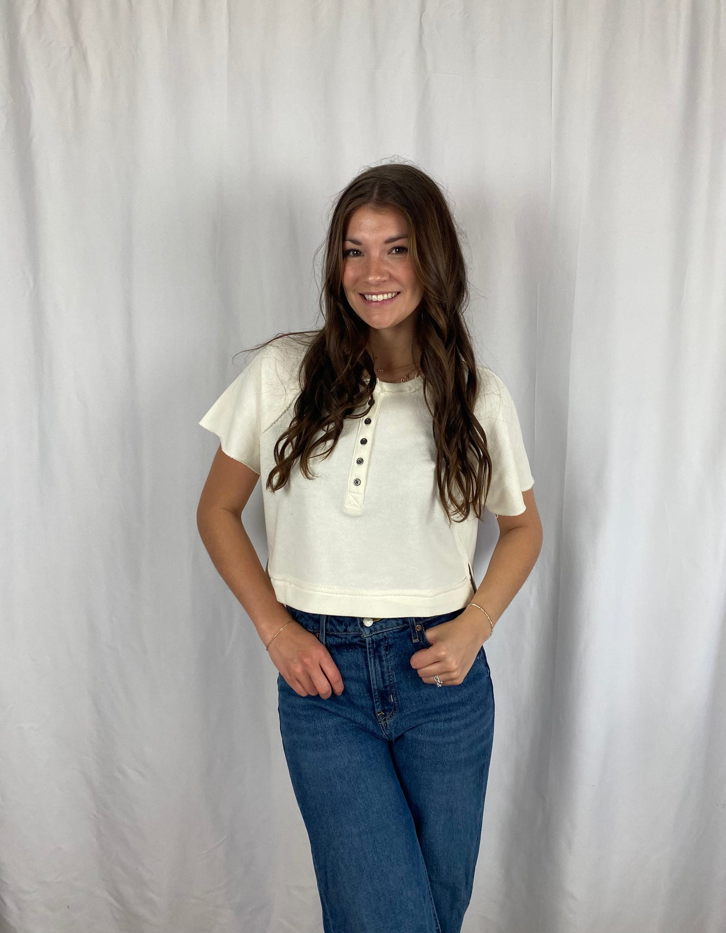 Casual Cutie Whipped Cream Top