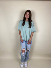 Load image into Gallery viewer, Everyday Oversized Tee ~ mint
