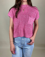 Load image into Gallery viewer, Pocket Sweater Tank ~ Pink
