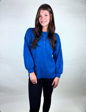 Load image into Gallery viewer, Ribbed Detail Henley Sweater
