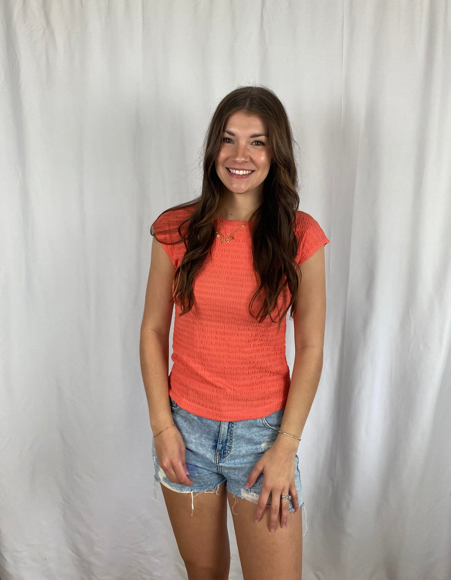 All About You Textured Knit Top