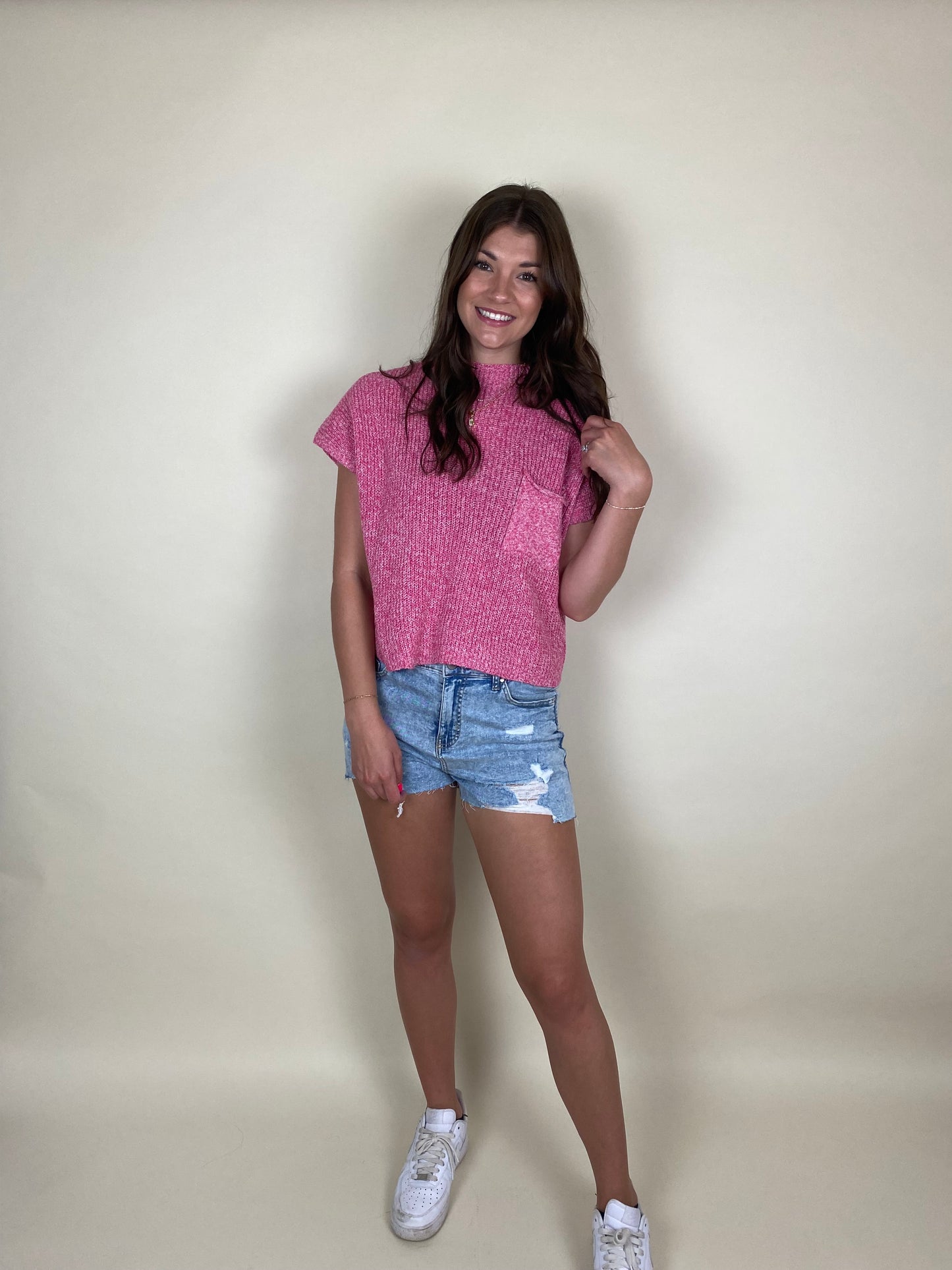 Pocket Sweater Tank
