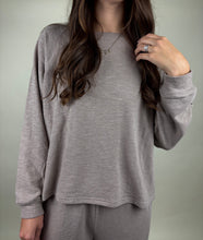 Load image into Gallery viewer, Cozy Day Beige Lounge Pant Set
