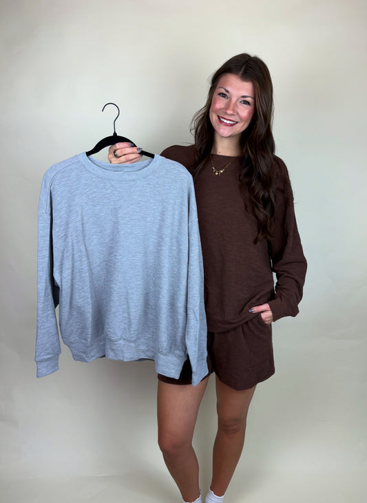 Cozy Up Shorts Set