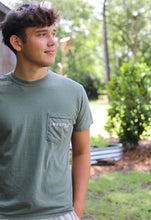 Load image into Gallery viewer, Lifestyle Apparel Pocket Shirt - Moss
