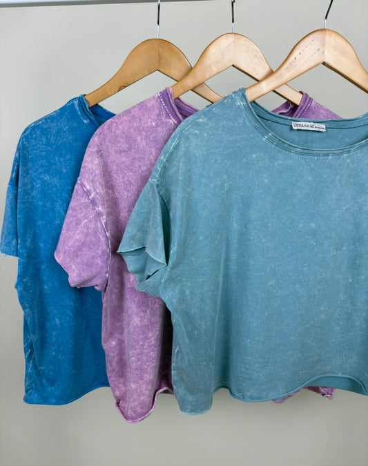 Girls Day Washed Tee
