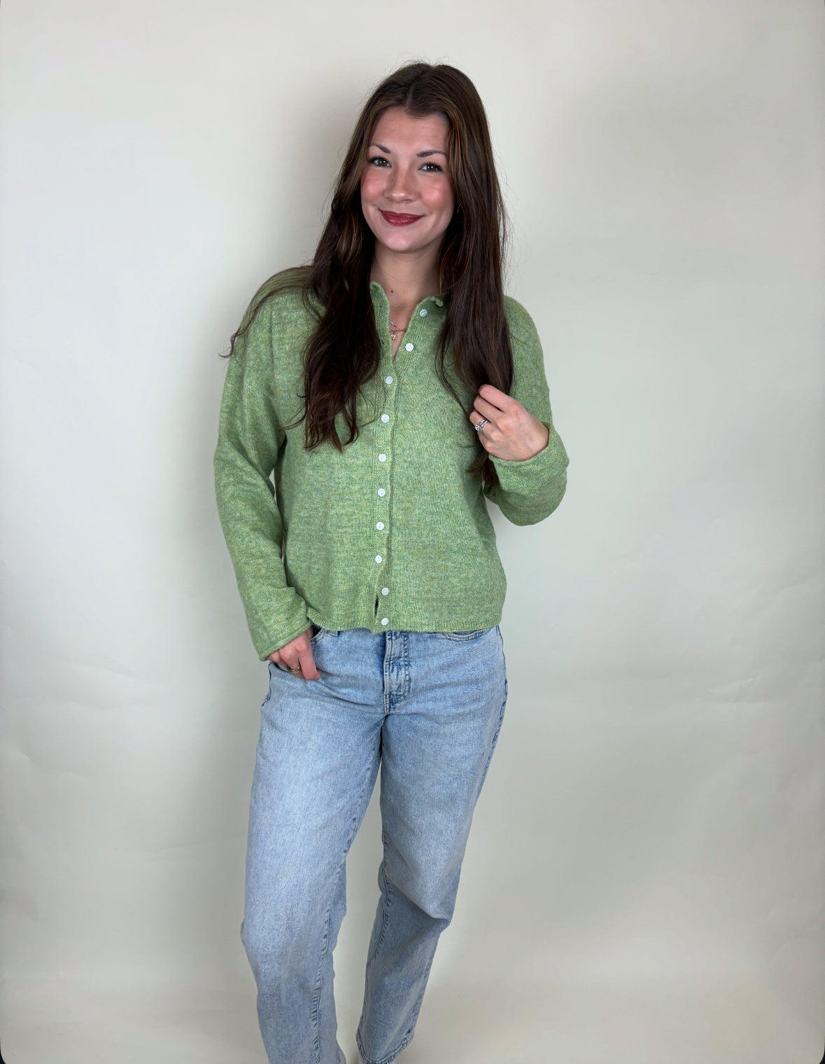 Matcha Everyday Cardigan