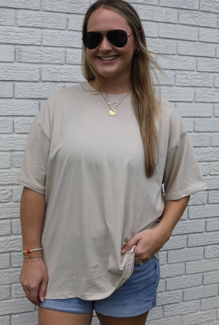 Loose Fit Cotton Short Sleeve