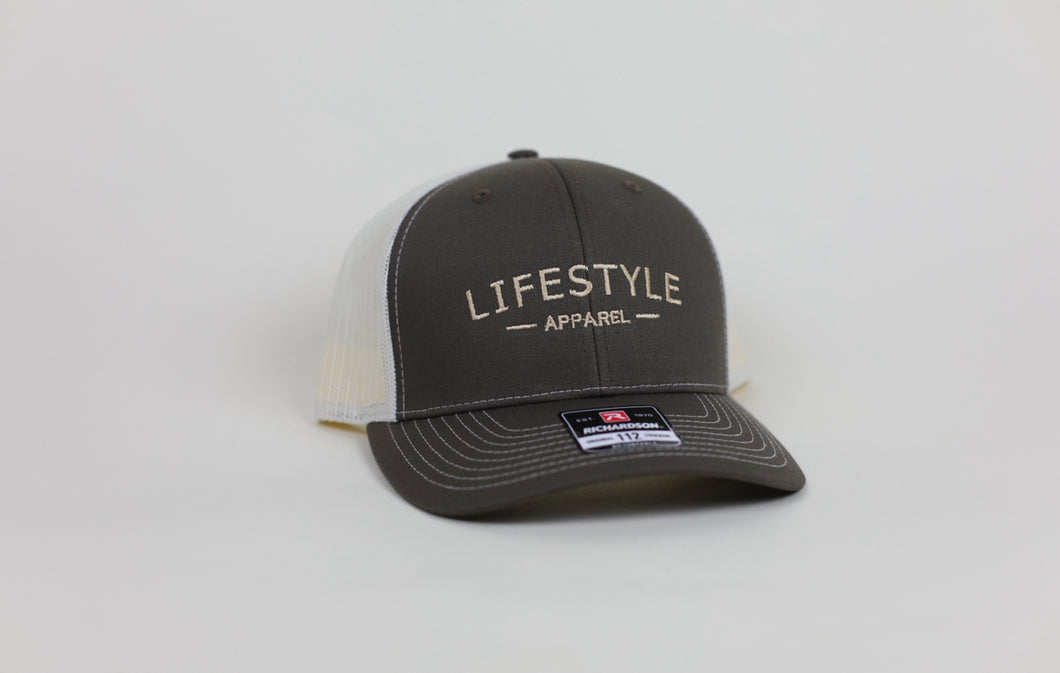 Embroidered Lifestyle Hat - Brown/Khaki