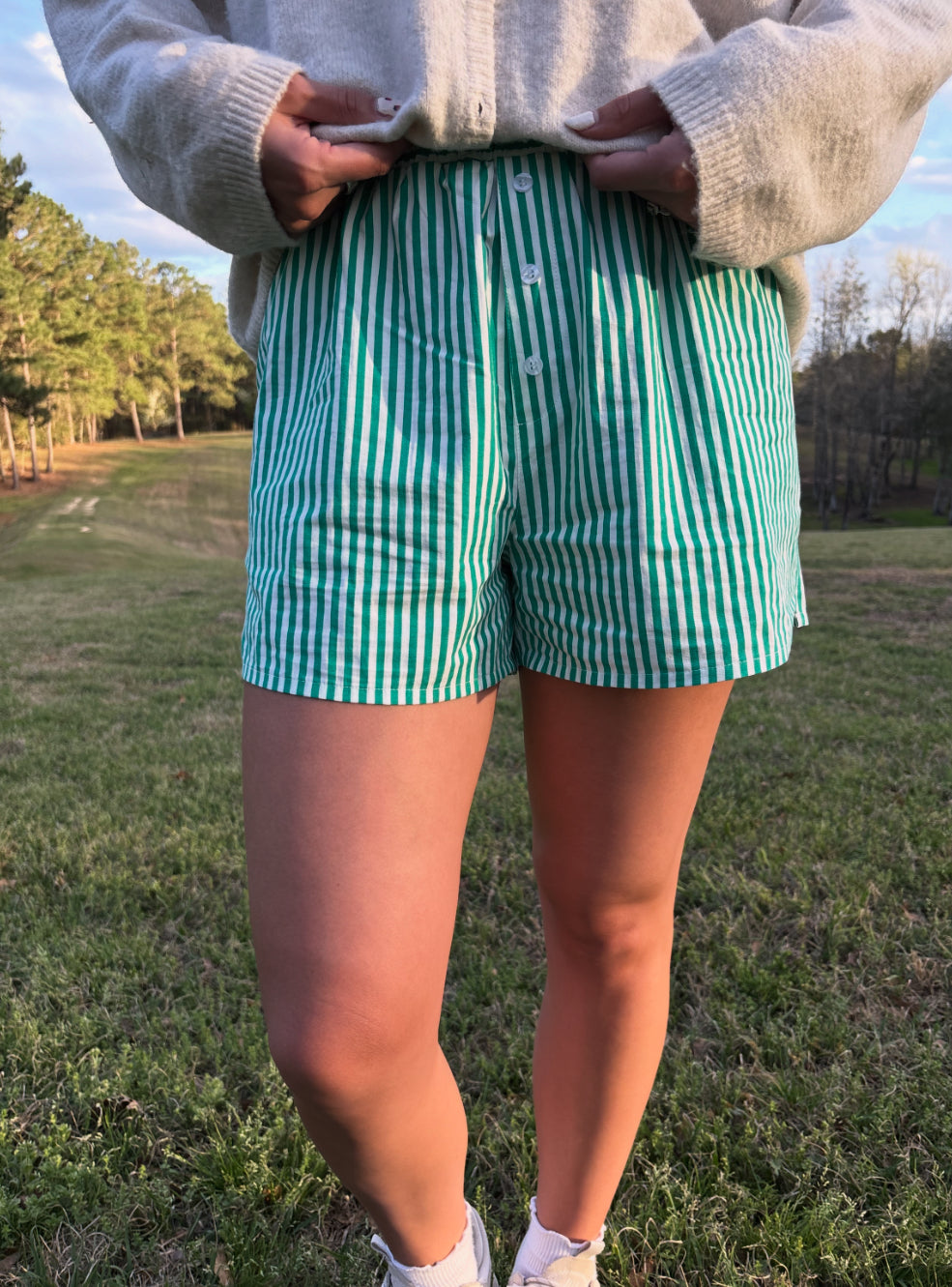 Lake Day Striped Shorts