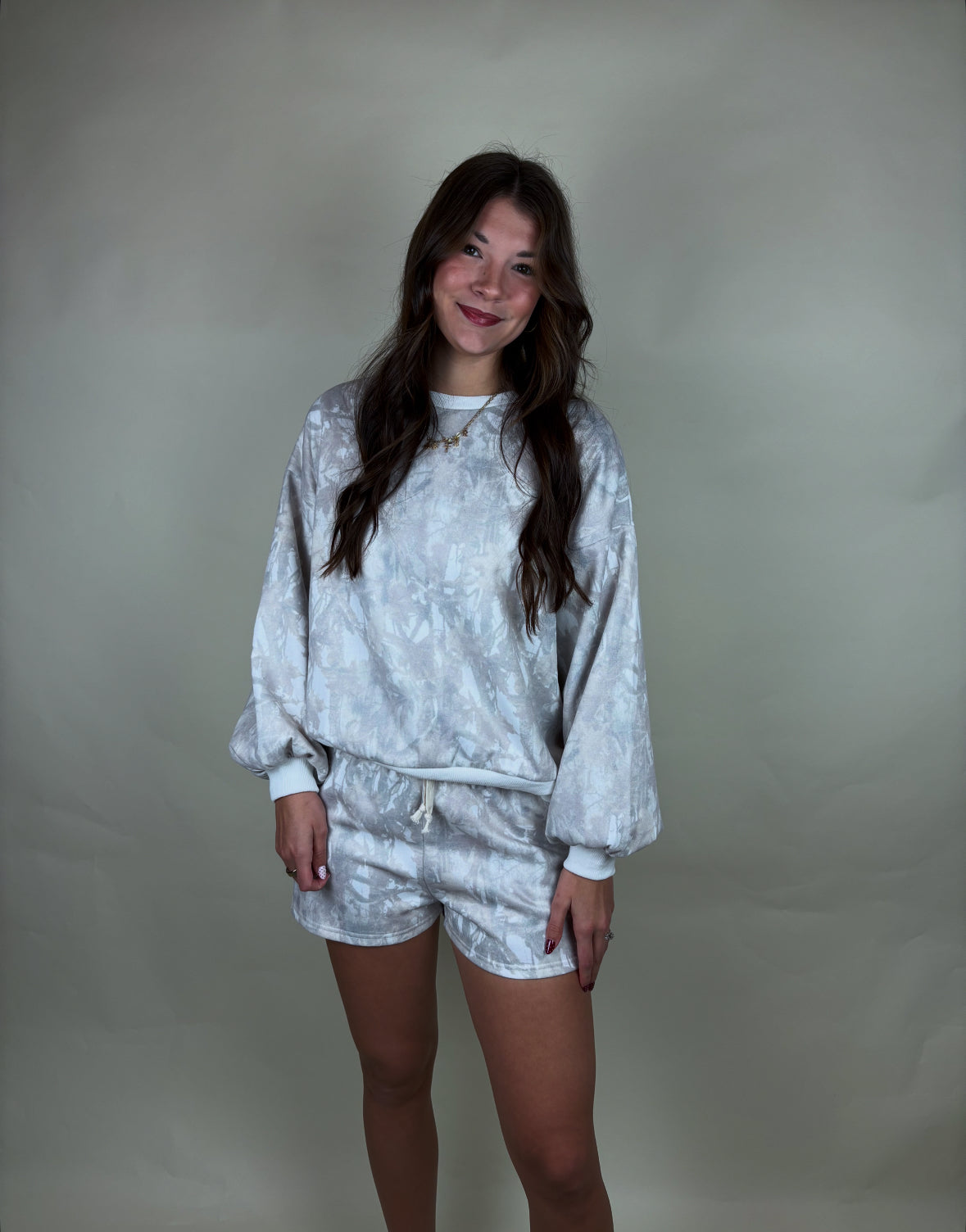 Light Camo Short Set