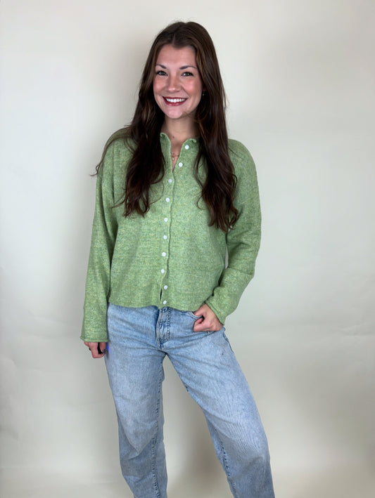 Matcha Everyday Cardigan