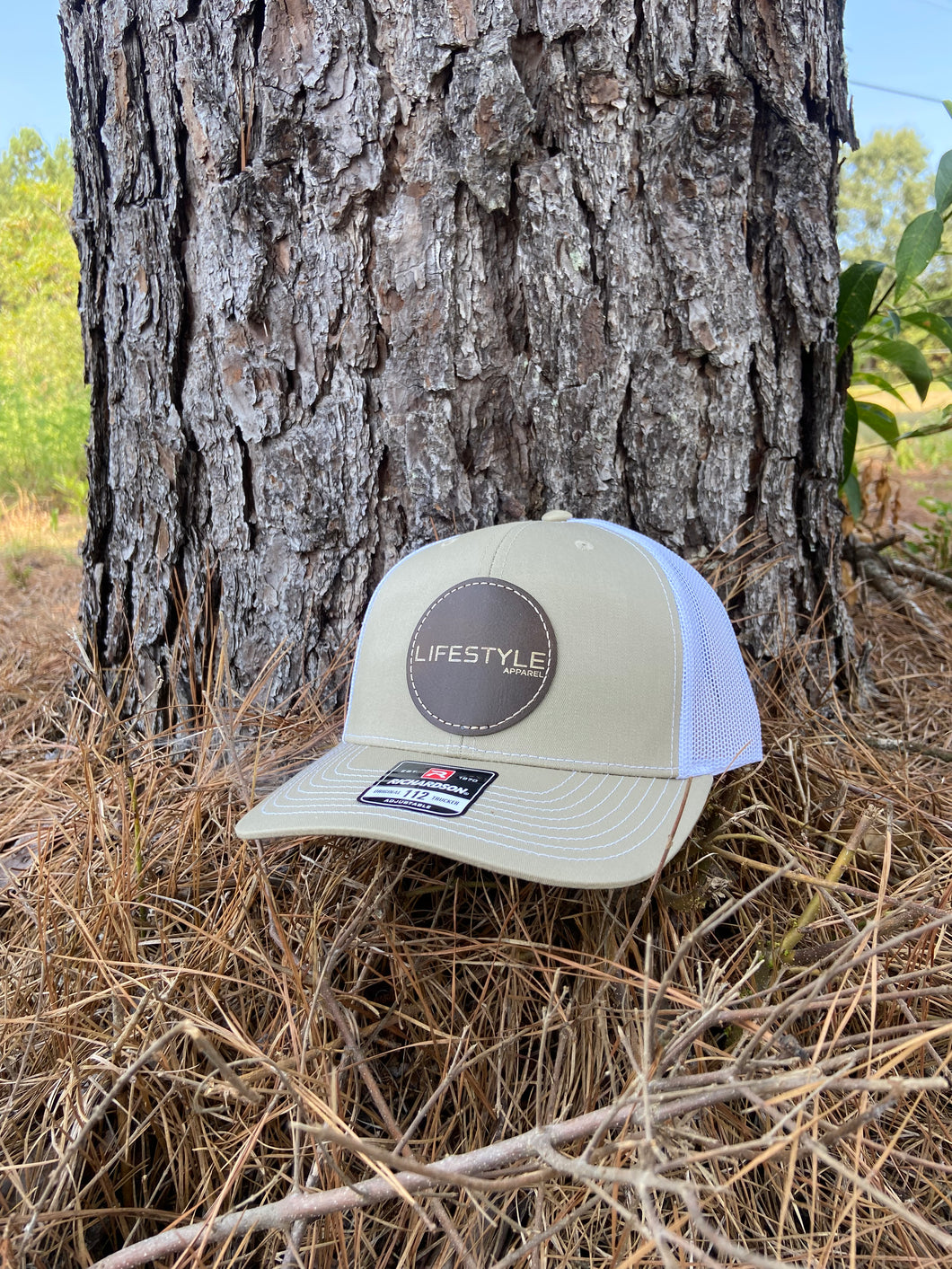 Lifestyle Hat Khaki/White