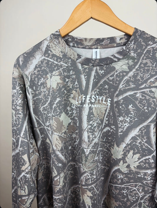 Lifestyle Deadwood Camo Long Sleeve Tee