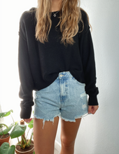 Load image into Gallery viewer, Classic Black Cuddly Sweater
