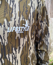 Load image into Gallery viewer, Duck Lifestyle Bottomland Camo Performance Shirt
