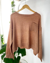 Load image into Gallery viewer, Loose Fit Caramel Sweater
