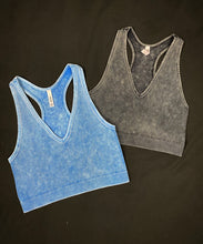 Load image into Gallery viewer, Racerback Cropped Tank Top / Bra
